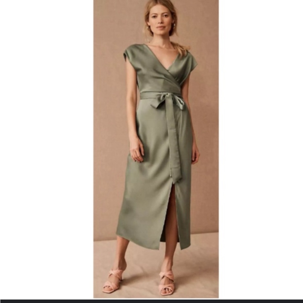 BHLDN Wrap Dress Louisa